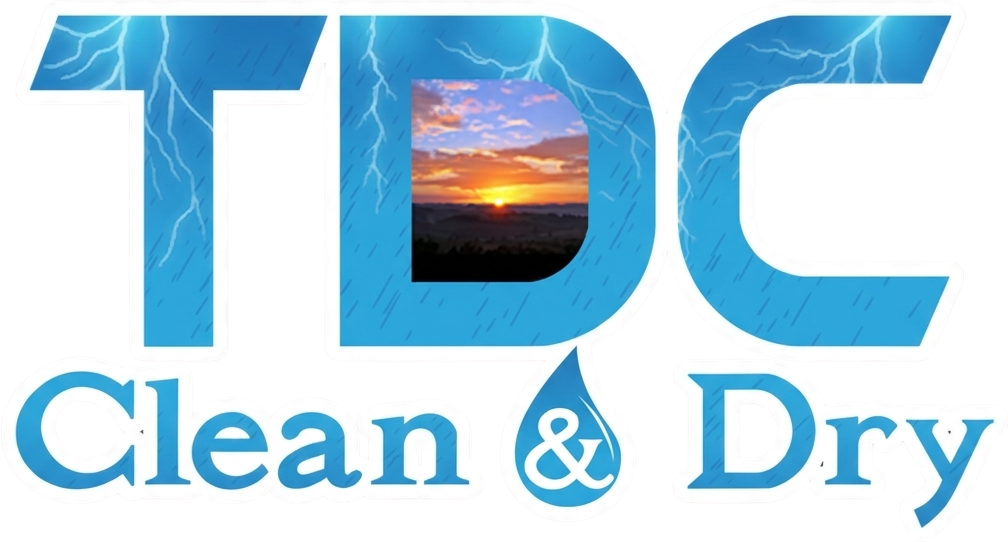 TDC Cleans and Dry logo